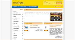 Desktop Screenshot of elektro-cejka.eberry.cz