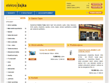 Tablet Screenshot of elektro-cejka.eberry.cz